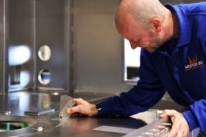 Meten Fokke Meting door onze kwaliteitscontroleur Fokke