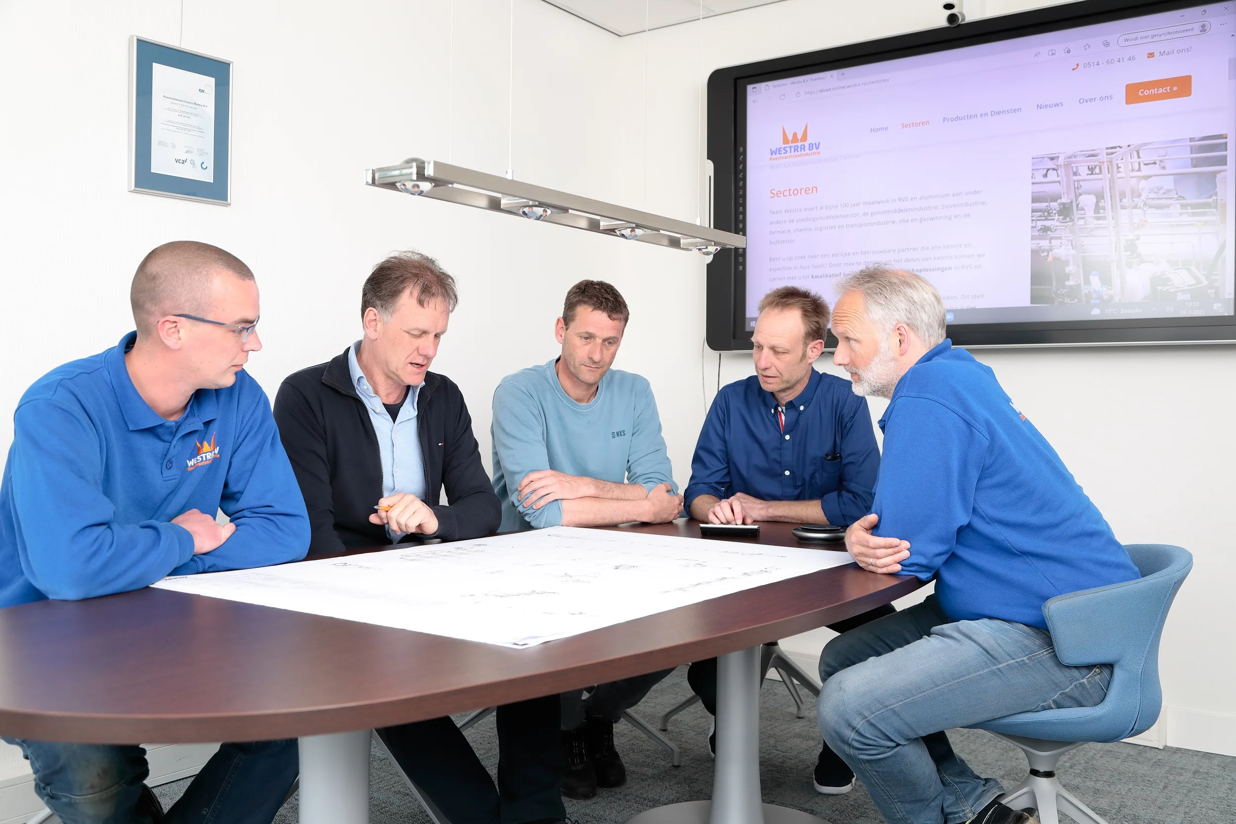 0K6A8712 team wvb ernstig Team Westra in overleg