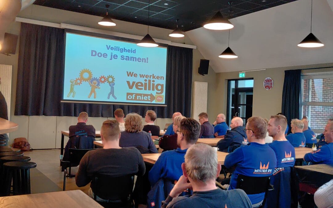 Toolboxmeeting bij Westra